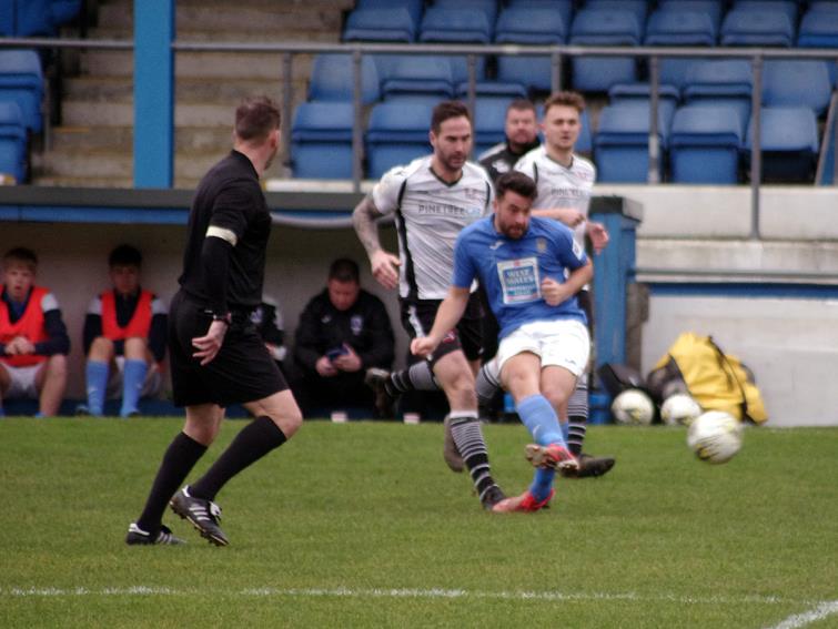 Kieran Howard scored his sides second goal